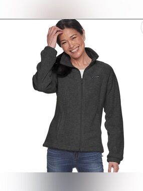Columbia Benton springs full zip high neck fleece jacket for women Sz small